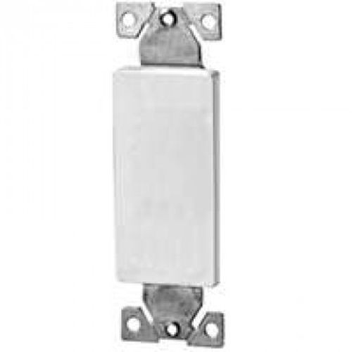 Eaton Wiring Devices Arrow Hart™ 2160W-BOX Decorator to Blank Adapter, For Use With Oversize Wallplates, Threaded Mount, Thermoset, White