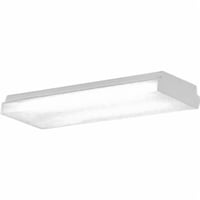 Progress Lighting® P7183-30EB Fluorescent Wrap Contemporary/Modern/Transitional Wraparound Fixture, (2) F17T8 Fluorescent Lamp, 120 VAC, Baked Enamel Housing