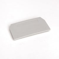 Allen-Bradley 1492-EBL6 End Barrier, For Spring Clamp Type TB, 2 x 36.95 x 65mm (0.08 x 1.45 x 2.56 in), Gray, for Use With 1492-L6, LG6