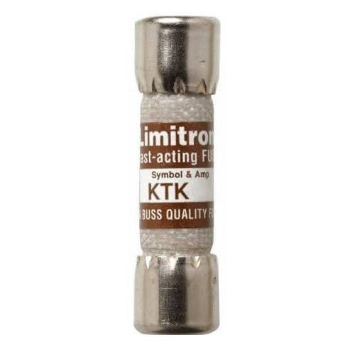 Bussmann® KTK-9 Fast Acting Supplemental Midget Fuse, 9 A, 600 VAC, 100 kA Interrupt, Class CC, Cartridge Body