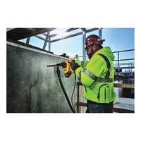 D25333KDeWALT® D25333K Corded Rotary Hammer Kit, 1-1/8 in SDS Plus® Chuck, 0 to 5200 bpm, 0 to 1150 rpm No-Load, 2-1/2 in Max Core Bit Compatibility, 1-1/8 in Max Solid Bit Capacity, 13.97 in OAL