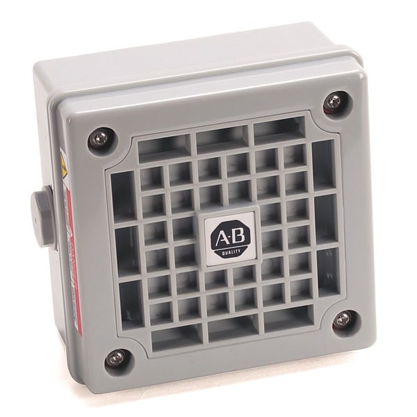 855H-SG10GPAAllen-Bradley 855H-SG10GPA 855H General Purpose Electronic Horn, Surface Base with Conduit Entrance, UL Rated Type 4/4X/13, IP66, Standard version 108 dB(A) max, 120V AC