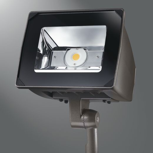 NFFLD-S-C15-KNC-UNVLumark Night Falcon™ NFFLD-S-C70-KNC-UNV Rectangular Small Floodlight Fixture, (1) LED Lamp, 26 W Fixture, 120 to 277 V, Polyester Powder Coated Housing