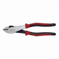 J228-8Klein® Journeyman™ J228-8 Adjustable Cutting Plier, 0.813 in L x 1.188 in W x 0.813 in THK Tool Steel Short Jaw, 8-1/8 in OAL, Diagonal/High Leverage/Standard Cut