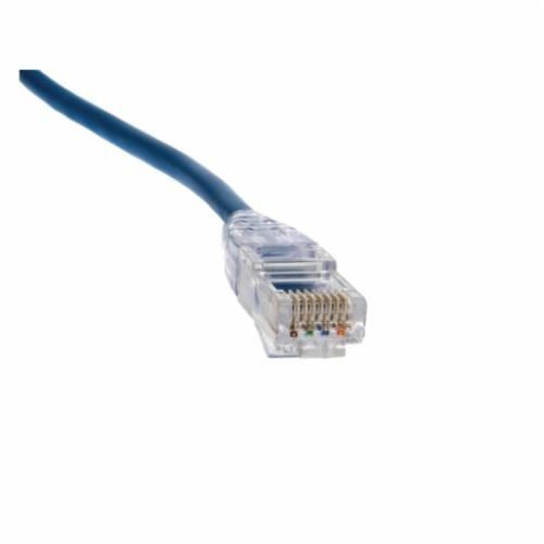 Platinum Tools® 106162C High Performance Round Standard Modular Plug, Stranded Conductor, Polycarbonate