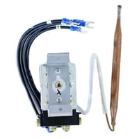 TPI T5102 Line Voltage Thermostat, 2-Pole Thermostat, 45 to 90 deg F Control, DPST Switch