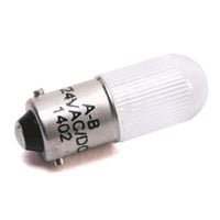 Allen-Bradley 800T-N319W Lamp, LED, 30mm Push Button, 24-24V DC/24-24V AC, White, Replacement Part