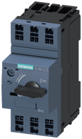 3RV20111BA20Siemens SIRIUS 3RV20111BA20 Motor Protection Circuit Breaker, 690 VAC, 1.4 to 2 A, 10 kA Interrupt, 3 Poles, Thermal/Magnetic Trip