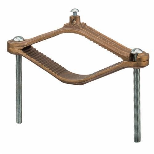 NSI G-13 Heavy Duty Grounding Clamp, 10 to 2 AWG Conductor, Silicon Bronze