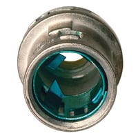 40RACRACO® REDI-LOC® 40RAC Armored Cable Connector, 3/8 in Trade, 1/2 in Knockout, 0.47 to 0.61 in Cable Openings, Die Cast Zinc