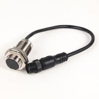 872C-MH8NP18-FD02Allen-Bradley 872C-MH8NP18-FD02 Proximity Sensor, 3-Wire DC, Extended Range Short Barrel, 18mm Diameter, Tubular:Nickel Plated Brass, Short, 8mm Sensing Distance, Shielded, N.O., Source (PNP) Output, Pigtail (short cable with connector)