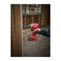 2753-22CTMilwaukee® M18 FUEL™ 2753-22CT Compact Cordless Impact Driver Kit, 1/4 in Hex Drive, 0 to 3700 bpm, 1800 in-lb Torque, 18 VAC, 5-1/4 in OAL