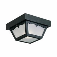 Progress Lighting® P5744-31 Casual/Traditional/Transitional Outdoor Fixture, (1) A19 Incandescent Lamp, 120 VAC, Black Painted Housing