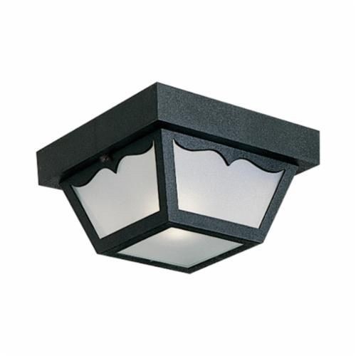 Progress Lighting® P5744-31 Casual/Traditional/Transitional Outdoor Fixture, (1) A19 Incandescent Lamp, 120 VAC, Black Painted Housing