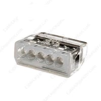 IDEAL® In-Sure™ 30-087J Push-In Wire Connector, 20 to 12 AWG, 18 to 14 AWG, 18 to 12 AWG Solid/Stranded/Tin-Bonded Wire, Polycarbonate