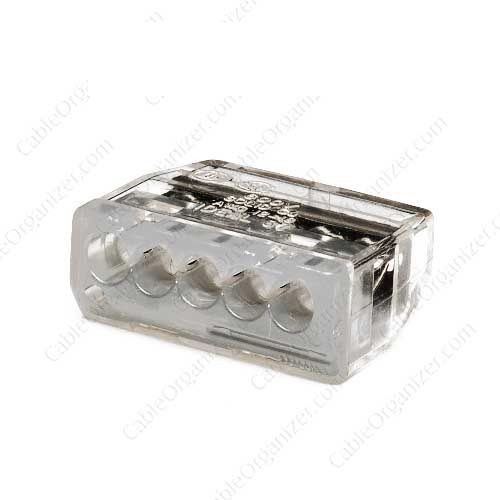 IDEAL® In-Sure™ 30-087J Push-In Wire Connector, 20 to 12 AWG, 18 to 14 AWG, 18 to 12 AWG Solid/Stranded/Tin-Bonded Wire, Polycarbonate