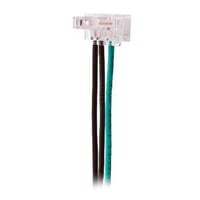 Hubbell® SNAP Connect® SNAPSP1NA Switch Pigtailed Single Pole Connector, 15/20 A, 12 AWG Wire, Lead