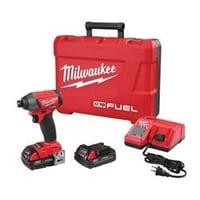 2753-22CTMilwaukee® M18 FUEL™ 2753-22CT Compact Cordless Impact Driver Kit, 1/4 in Hex Drive, 0 to 3700 bpm, 1800 in-lb Torque, 18 VAC, 5-1/4 in OAL