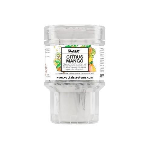 VSOLID-CITRUSV-Air® VSOLID-CITRUS Air Freshener Refill, Citrus Mango Scented, Odor Control