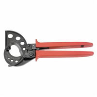 63750Klein® 63750 Ratcheting Cable Cutter, 1000 kcmil Cable/Wire, 12-1/8 in OAL, Hard Steel Jaw