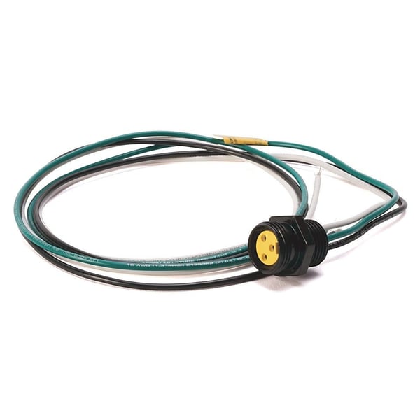 Allen-Bradley 888N-F4AF1-3F Receptacle, Mini, Straight Female (Ext Threads), St F (Int Th) except Mini&M23, 4-Pin, 16 AWG PVC, IEC or US or Auto, US Color Code, 1/2 x 14 NPT, 0.9 Meter (3 ft.), Standard Materials