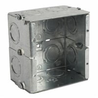 GW-225-GSteel City® GW-225-G Gangable Masonry Box, Steel, 31.6 cu-in Capacity, 2 Gangs, 1 Outlets, 16 Knockouts