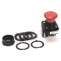 800H-FRXT6AFAllen-Bradley 800H-FRXT6AF 30.5mm Type 4/4X/13 2 Pos. PB-Non-Illum., Push-Pull / Twist to Release, Red, 1 N.O. - 1 N.C. Explosion-Protected Contacts