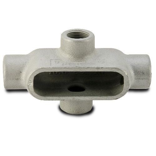 Appleton® UNILETS™ X37 Type X Conduit Outlet Body, 1 in Hub, Form 7, 15.5 cu-in, Grayloy Iron, Triple Coated