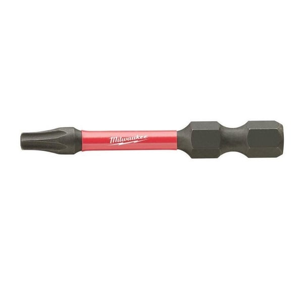 Milwaukee® SHOCKWAVE™ Impact Duty™ 48-32-4484 Impact Power Bit, T20 Torx® Point, 2 in OAL, 1/4 in, Steel