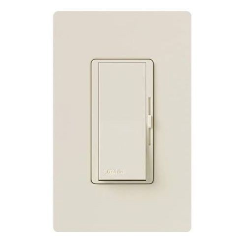 DV-600PH-LA-CSADiva® DV-600PH-LA-CSA Designer Dimmer Switch With Locator Light, 120 VAC, 1 Pole, Light Almond