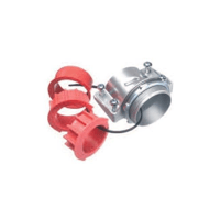 Arlington 8413 Cable Fitting With End Stop Bushing and Built-in End Stop, 1-1/4 in Trade, 1-1/4 in Knockout, 1 to 1.46 in Cable Openings, Die Cast Zinc