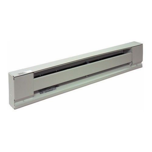 TPI H2917084SW 2900S 1-Phase Standard Electric Baseboard Convection Heater, 5950/4464 Btu/hr Capacity, 208/240 VAC, 1750/1313 W Power Rating, Wall Mount