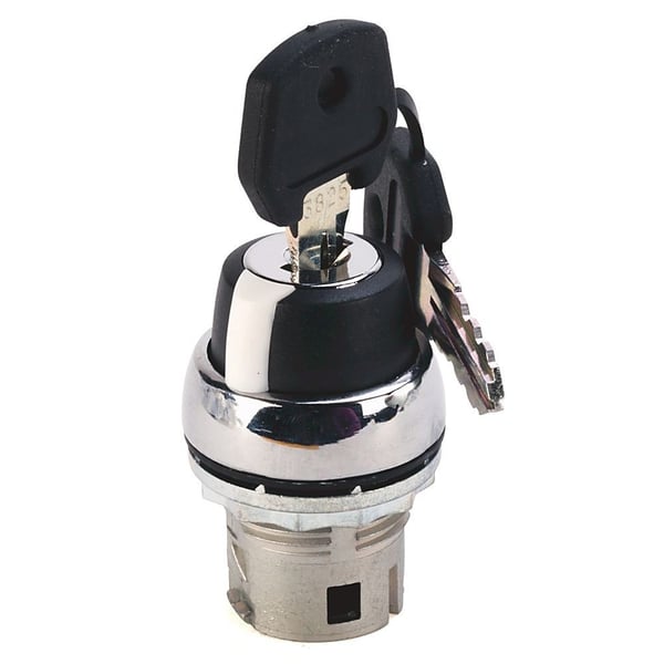 800FM-KM23Allen-Bradley, 800FM-KM23, 800F 2 Position Key Selector Switch - Metal, Maintained, All Key Removal, Key Code 3825 (Standard)