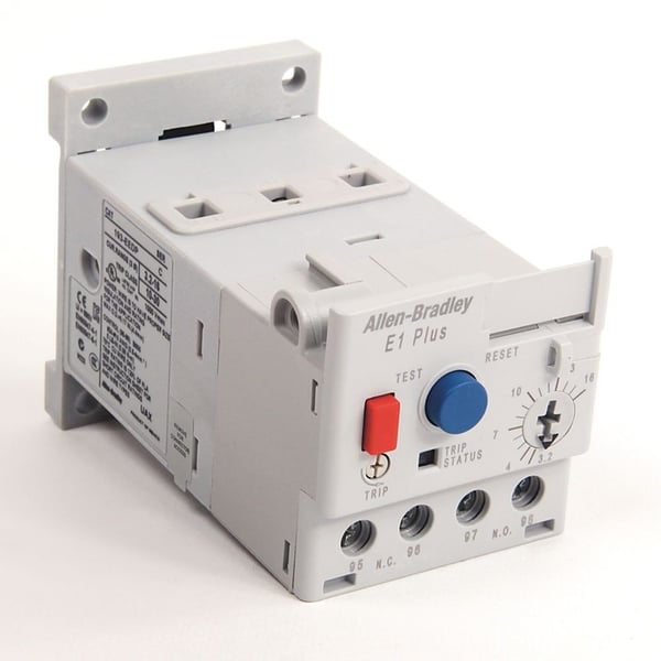 193-EEDPAllen-Bradley, 193-EEDP, Solid State Overload Relay Trip Class 10, 15, 20, 30, Auto/Manual-Auto Reset Screw Type, 3.2-16A (3 Phase), Pass-thru