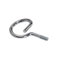 BR-20-4TB-Line BR-32-4T 1-Piece Threaded Bridle Ring, 2 in Ring, Steel, Pre-Galvanized