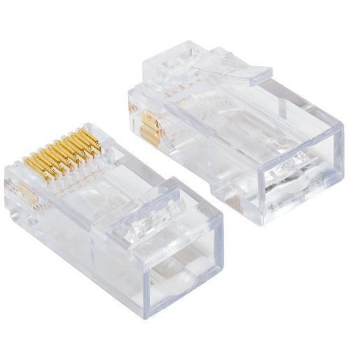 Platinum Tools® 100010C Cat 6 Telecom Connector, EZ-RJ45 Module