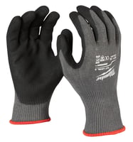 48-22-8953Milwaukee® 48-22-8953 Breathable Dipped Unisex Gloves, XL, Nylon, Knit Cuff, Resists: Cut and Puncture, ANSI Cut-Resistance Level: A5, ANSI Puncture-Resistance Level: 4
