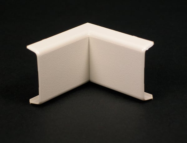 Data-Spec SheetWiremold® 817 Internal Non-Metallic Raceway Elbow, 90 deg Bend, 7/16 x 1-5/16 in OD, PVC