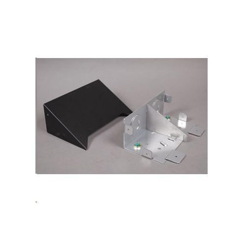 Wiremold® OFR10A Overfloor Entrance End Fitting, For Use With OFR Series Overfloor Raceway System, Steel, Black