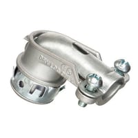Arlington 851 2-Screw Cable Connector, 1/2 in Trade, 1/2 in Knockout, 0.635 to 1.085 in Cable Openings, Die Cast Zinc