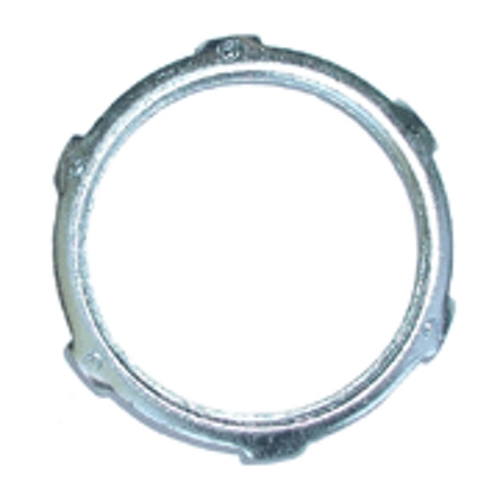Data-Spec SheetBridgeport® 108-S Conduit Locknut, 3 in, For Use With IMC/Rigid Conduit, Steel, Electro-Plated Zinc