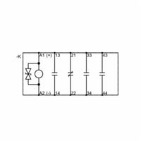 3RH21311BB40SIRIUS 3RH21221BB40 Contactor Relay, 2NO-2NC Contact, 24 VDC V Coil
