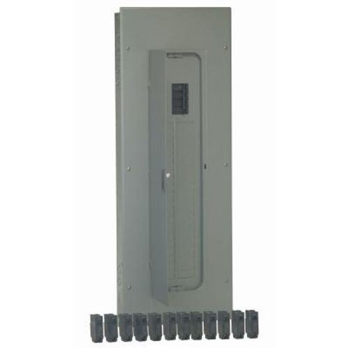 TM4020CCUG2KGE TM4020CCUG2K 1-Phase Standard Main Breaker Load Center, 120/240 VAC, 2 A, 22 kA Interrupt