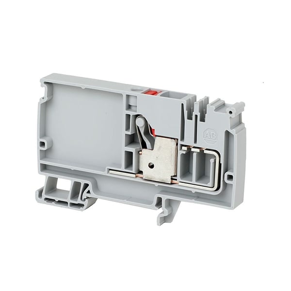 1492-P10PD3S-1REAllen-Bradley 1492-P10PD3S-1RE 1492-P Push-in Terminal Blocks, 10 mm² ( AWG 20 - AWG 6), 51 A, Control Power Distribution Block, Starter Block, 1 Point Red