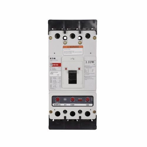EATON HKD3300 C Series Type HKD Molded Case Circuit Breaker, 600 VAC/250 VDC, 300 A, 65/100 kA Interrupt, 3 Poles, Fixed Thermal/Fixed Magnetic Trip