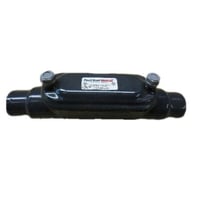 Plasti-Bond PRHC38 Type C Conduit Body With Cover, 1 in Hub, Form 8, Steel, PVC Coated
