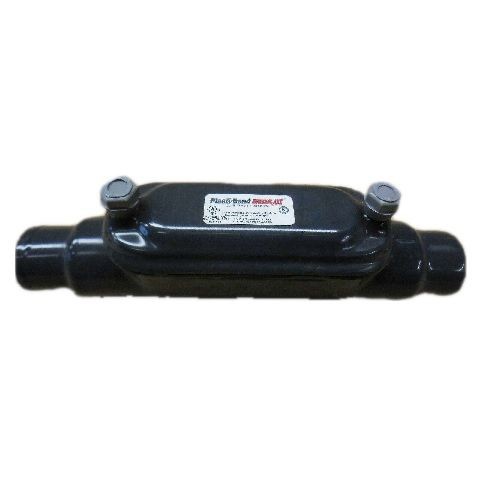 Plasti-Bond PRHC38 Type C Conduit Body With Cover, 1 in Hub, Form 8, Steel, PVC Coated