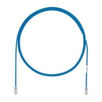 UTP28X5BUPanduit® PanNet® TX6A-28™ UTP28X10BU Small Diameter Patch Cord, Cat 6A, 28 AWG F/UTP Solid Copper Conductor, RJ45 Modular Plug Connector, 10 ft L Cord