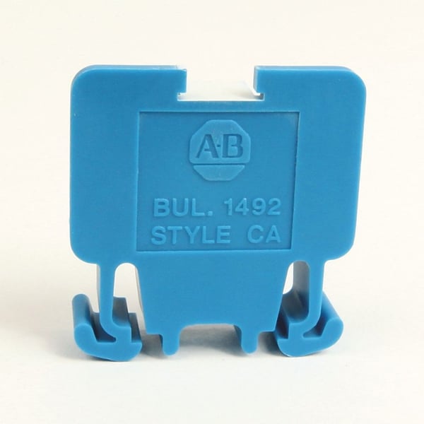 1492-CA1BAllen-Bradley 1492-CA1B Terminal Block, CA1, Single Circuit, Open Construction, Blue