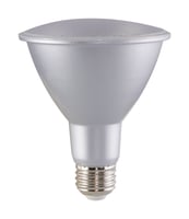 S29433SATCO® S29433 Thyristor Dimmable LED Lamp, 12.5 W, 75 W Incandescent Equivalent, E26 Medium LED Lamp, PAR30LN Shape, 1000 Lumens